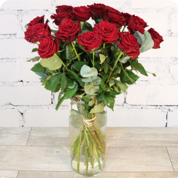 Fleuriste Nancy, Vandoeuvre, Villers les Nancy, Essey Les Nancy, Houdemont et Saint Max - Passion-bouquet de roses rouges
